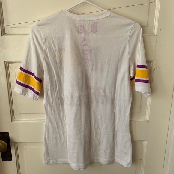 Vintage I Heart Los Angeles Lakers T-Shirt Hardwood Classics Woman's Large - Picture 9 of 11